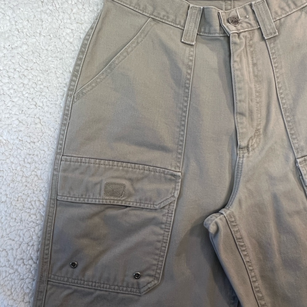 Lee Riveted Women's Cargo Utility Pants with Pockets Tan Size 8 - Picture 6 of 10